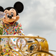 Mickey Mouse stars in the “Mickey and Friends Cavalcade on July 2, 2020 in Lake Buena Vista, Florida.